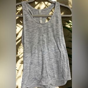 Lululemon Athletica Light Gray Tank Top